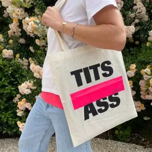 Jutebeutel Tits & Ass limited edition – Bild 2